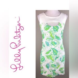 Lilly Pulitzer Jubilee Monterey shift dress in the Buena Vista print‎ size 4